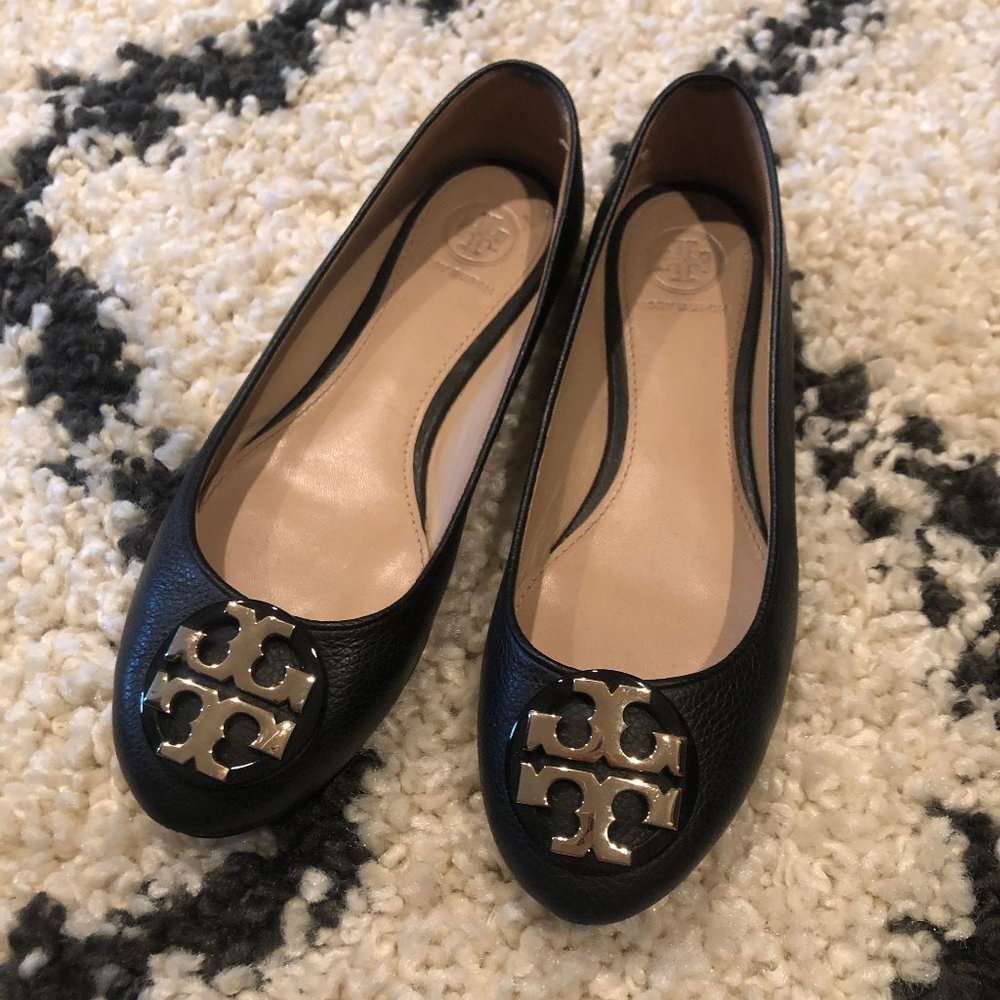 Tory Burch Leather Ballet Flats